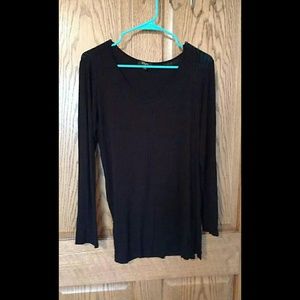 Black long sleeve shirt